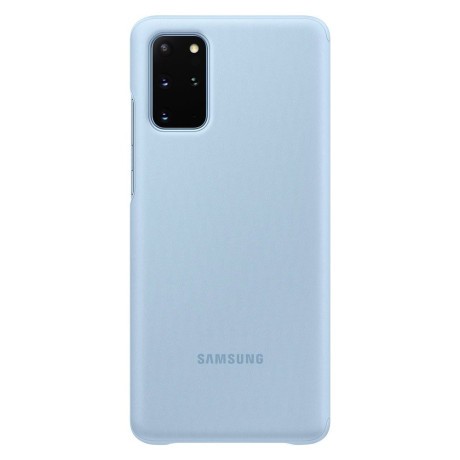 Оригинальный чехол-книжка Samsung Clear View Standing Cover для Samsung Galaxy S20 Plus blue (EF-ZG985CLEGRU)