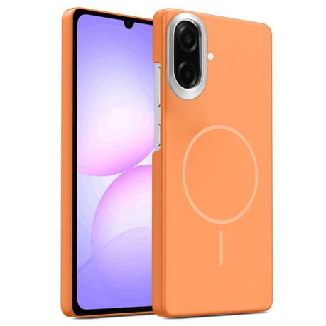 Чохол Armor PC Thin Circle з MagSafe на Samsung Galaxy A07 5G - помаранчевий