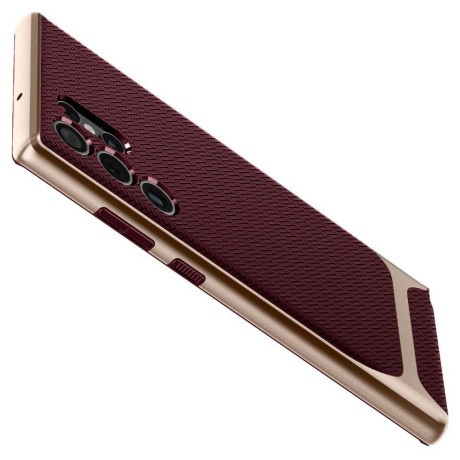 Оригинальный чехол Spigen Neo Hybrid для Samsung Galaxy S22 Ultra - Burgundy