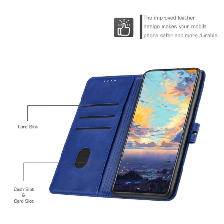 Чохол-книжка Cow Texture для Samsung Galaxy A03/A04E - синій