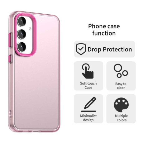 Протиударний чохол Candy Series для Samsung Galaxy S25+ 5G - червоний