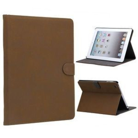 Чехол Folio Magnetic Flip коричневый для iPad 4/ 3/ 2