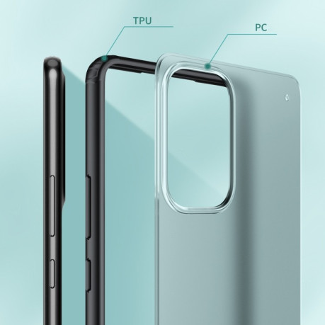 Противоударный чехол Four-corner на Samsung Galaxy A73 5G - черный