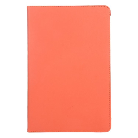 Чохол-книжка 360 Degree Rotation Litchi для iPad Pro 13 2024 - помаранчевий