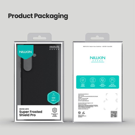 Протиударний чохол NILLKIN Super Frosted для Samsung Galaxy S25+ 5G - зелений