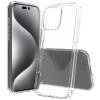 Акриловый противоударный чехол HMC с усиленной защитой углов на iPhone 16 Pro Max - прозрачный