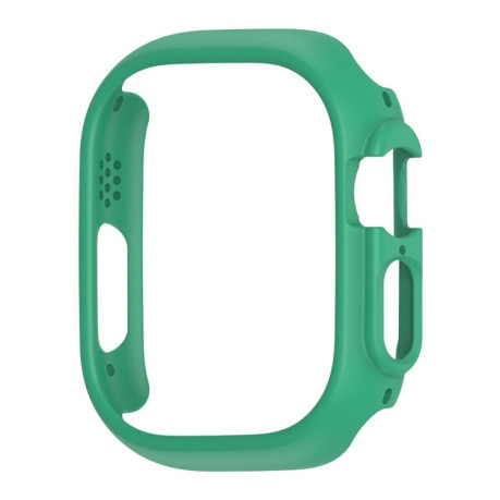 Противоударная накладка Hollow Electroplating для Apple Watch Ultra 49mm - зеленая