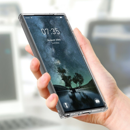 Протиударний чохол Acrylic Magsafe для Samsung Galaxy S25 Ultra 5G - прозорий