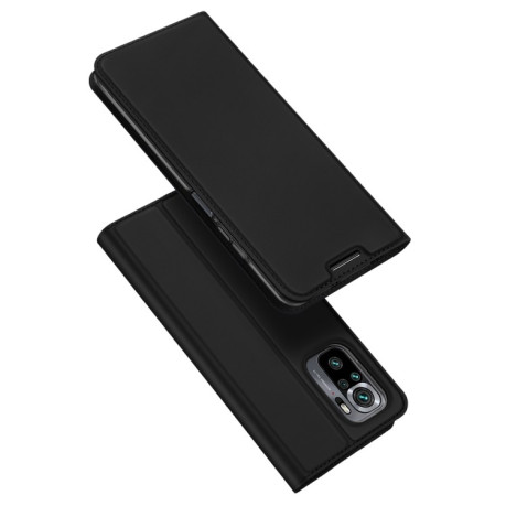 Чехол-книжка DUX DUCIS Skin Pro Series на Xiaomi Redmi Note 10/10s/Poco M5s - черный