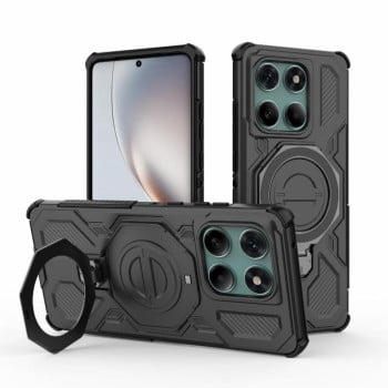 Противоударный чехол J-20 Solid Color MagSafe Magnetic на Motorola Edge 60 Fusion 5G - черный