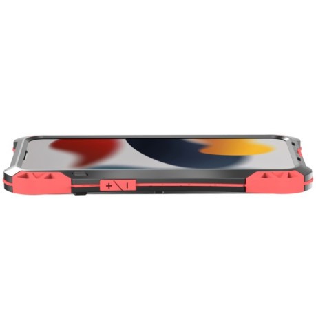 Протиударний металевий чохол R-JUST AMIRA Metal на iPhone 13 mini - червоний