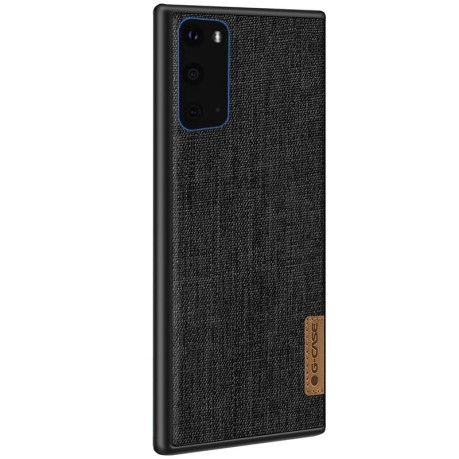 Чохол G-Case Textiles Dark series для Samsung Galaxy S20-чорний