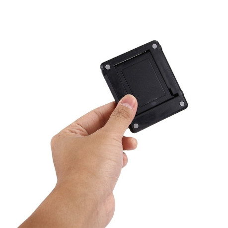 Універсальна підставка Universal Foldable Mini Phone Holder Stand, Size: 8.3 x 7.1 x 0.7 cm для смартфона - чорна