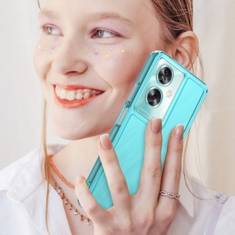 Противоударный чехол Candy Series для OnePlus Nord N30 SE 5G - синий