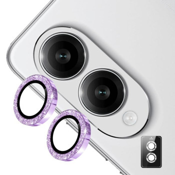 Захисне скло ENKAY Aluminium для Samsung Galaxy S25 Edge 5G - фіолетове