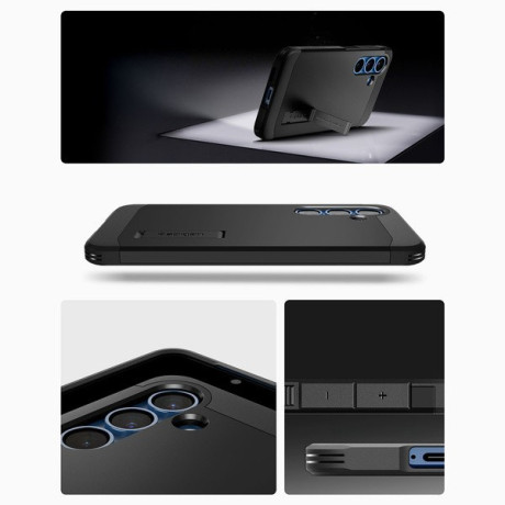 Оригинальный чехол Spigen Tough Armor Mag (Magsafe) для Samsung Galaxy S25 - Black