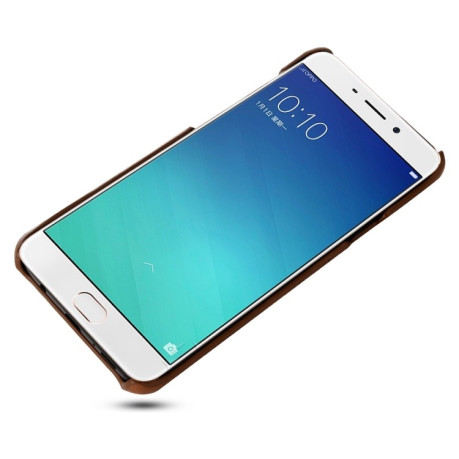 Чехол Calf Texture на Samsung Galaxy S9+ Plus/ G965 - кофейный