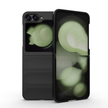 Силіконовий чохол Magic Flannel для Samsung Galaxy Flip 6/Flip 7 FE - чорний