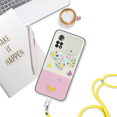 Чохол Bronzing Butterfly Flower для Xiaomi Poco X4 Pro 5G - Colorful Butterfly