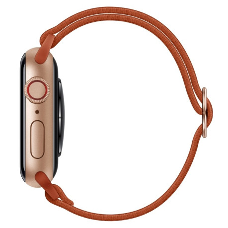 Ремешок Polyester Nylon для Apple Watch 10 46mm/Ultra 49mm / Series 8/7 45mm / 44mm / 42mm/45mm/44mm/42mm - оранжевый