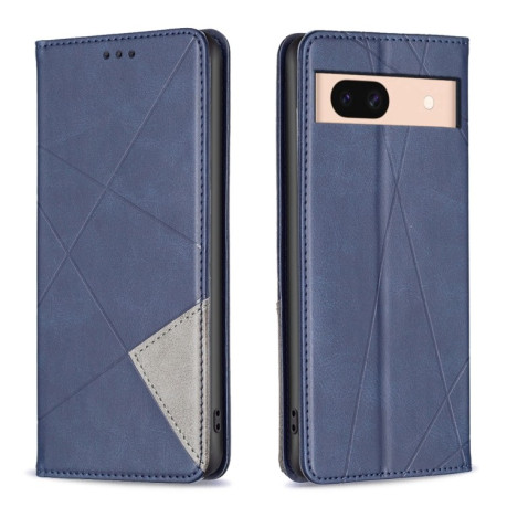 Чохол-книжка Rhombus Texture для Google Pixel 8a - синій