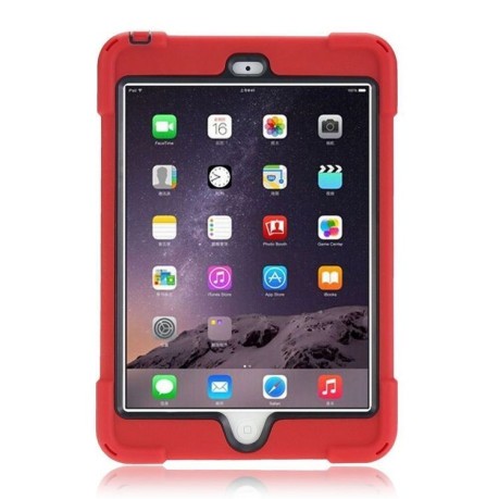 Протиударний чохол 3 в 1 Shock-proof Detachable Stand на iPad Mini 3 Mini 2 iPad Mini Червоний