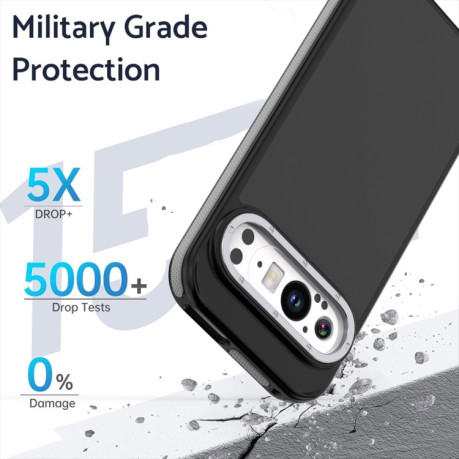 Протиударний чохол Dual-Color Skin Feel Shockproof Series на Google Pixel 9 Pro XL - сірий