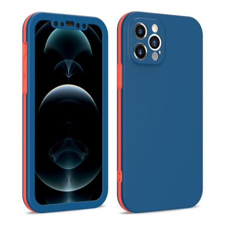 Чохол протиударний Dual-color для iPhone 11 Pro Max - синій