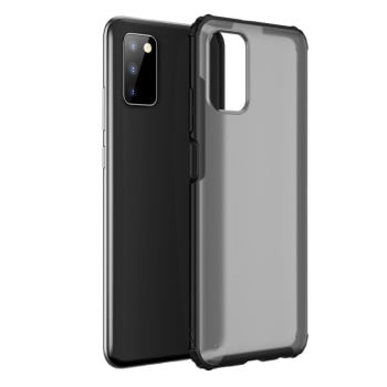 Ударозащитный чехол Four-corner на Samsung Galaxy A03s - черный