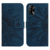 Чохол-книжка Skin Feel Sun Flower для OPPO A74 4G - синій