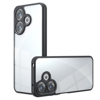 Противоударный чехол Armor Precise Hole PC Hybrid для  Xiaomi Poco M6 4G - прозрачный