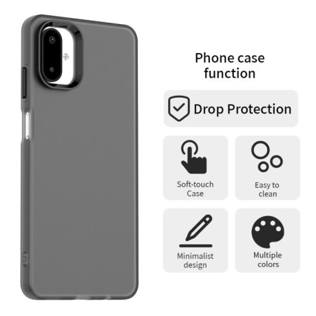 Протиударний чохол Candy Series для Samsung Galaxy F06 5G/M06 5G - чорний