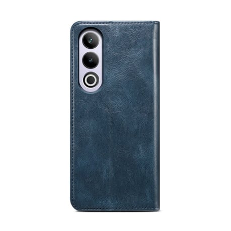 Чехол-книжка Simple из эко-кожи Crazy Horse с воском на OnePlus Nord CE4 - синий