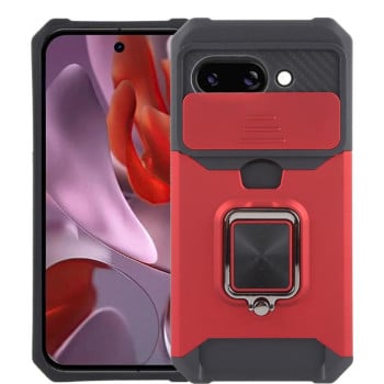 Противоударный чехол Armor Camera Shield для Google Pixel 9a - красный