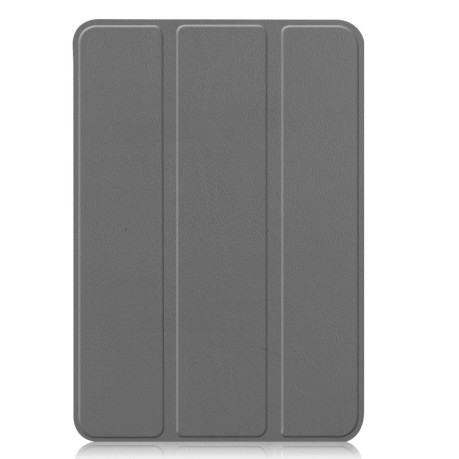 Чехол-книжка Custer Texture на iPad mini 6 - серый