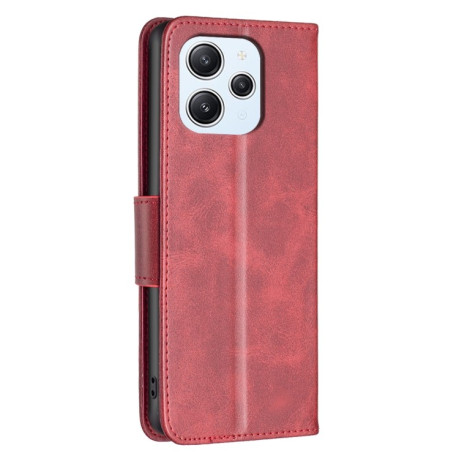 Чохол-книжка Retro Lambskin Texture для Xiaomi Redmi 12/12 5G/Poco M6 Pro 5G - червоний