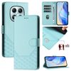Чохол-книжка Embossing Stripe RFID на Xiaomi Redmi Note 15 4G / 5G /Poco M8 15 5G / 4G  / Poco M8 5G — м'ятний
