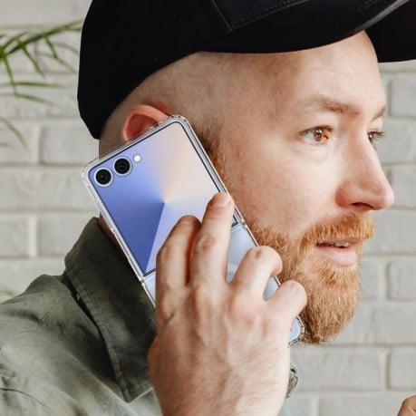 Прозорий чохол з MagSafe акриловий на Samsung Galaxy Flip 7 5G