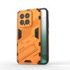 Противоударный чехол Punk Armor для Xiaomi 14 - оранжевый