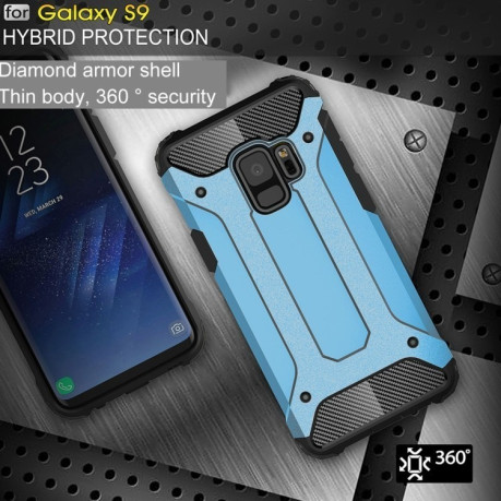 Протиударний Чохол Rugged Armor Samsung Galaxy S9/G960 синій