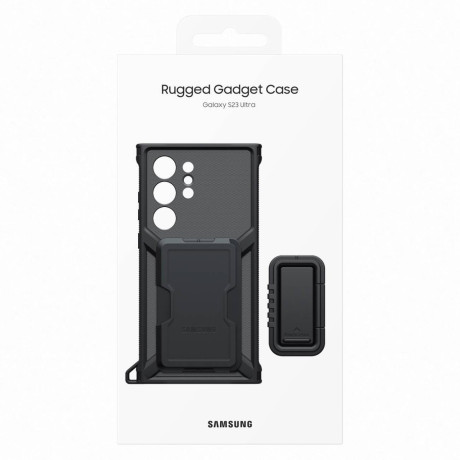 Оригинальный чехол Samsung Rugged Gadget для Samsung Galaxy S23 Ultra - Gray (EF-RS918CBEGWW)