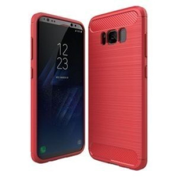 Противоударный чехол Rugged Armor Fiber для Samsung Galaxy S8 / G950-красный