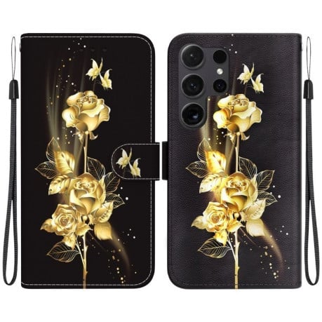 Чехол-книжка Colored Drawing Series на Samsung Galaxy S25 Ultra 5G - разноцветный