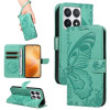 Чохол-книжка Swallowtail Butterfly Embossed Leather для Xiaomi 14T Pro - зелений