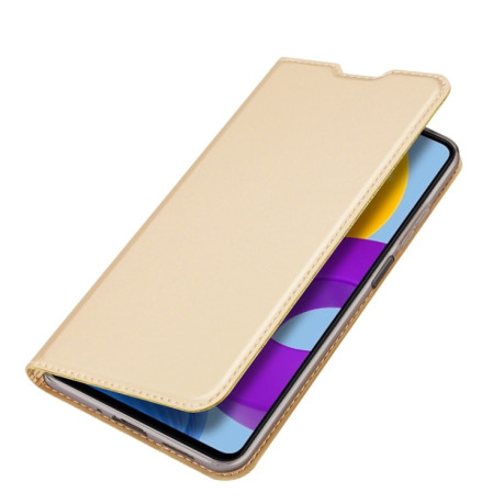 Чехол-книжка DUX DUCIS Skin Pro Series на Samsung Galaxy M52 5G - золотой