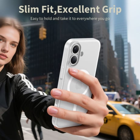 Чохол Tech-Protect MagSlim MagSafe на iPhone 17 - Matte Black