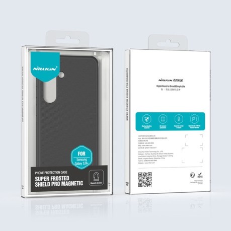 Противоударный чехол NILLKIN Frosted Shield Pro Magnetic Magsafe для Samsung Galaxy S24+ 5G - зеленый
