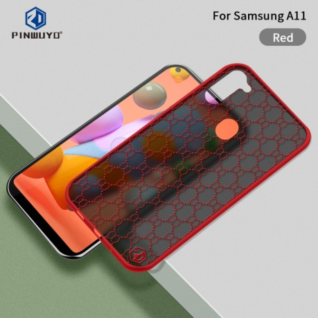 Протиударний чохол PINWUYO Series 2 Generation на Samsung Galaxy A11/M11 - червоний