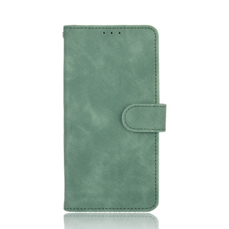 Чехол-книжка Solid Color Skin Feel на Samsung Galaxy S21 - зеленый