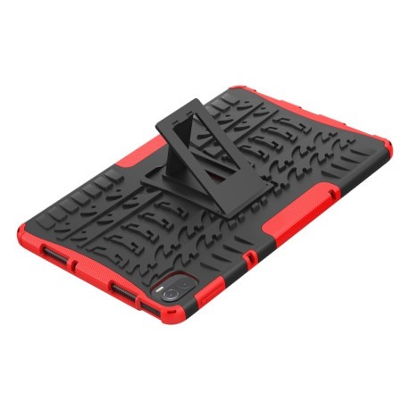 Протиударний чохол Tire Texture для Xiaomi Pad 5/5 Pro - червоний
